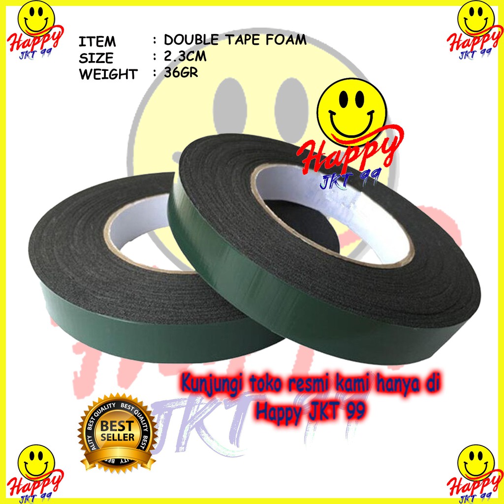 [ HAPPY JKT 99 ] DOUBLE TAPE BUSA FOAM 2.2CM X 5M