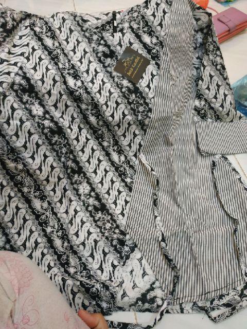 Terlaris Serut Genes Jelita Tunic Navbor Yelbor Whitbor Creambor Tunik Batik Modern Hrb030 Dolbi Dob