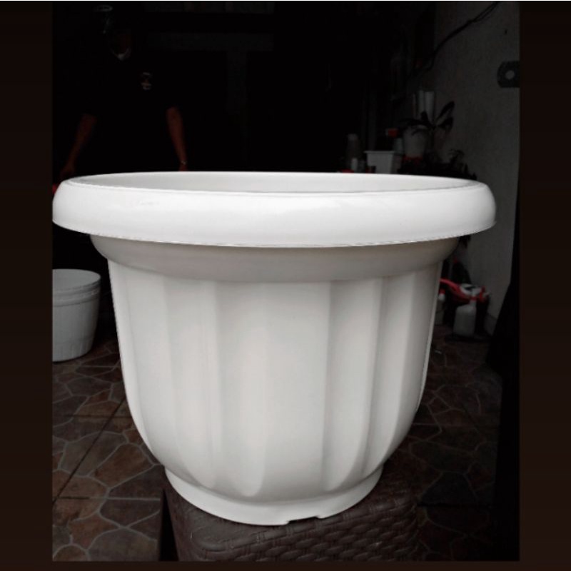 Pot Tanaman Jumbo 50 dan Tatakan/Pot 50cm + plus Tatakan/Pot Bunga 50 dan alas/Tatakan/Piring