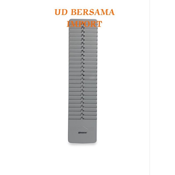 KRISBOW Rak Kartu Absensi 50 Slot/Kartu Absensi/Card Rack Absence