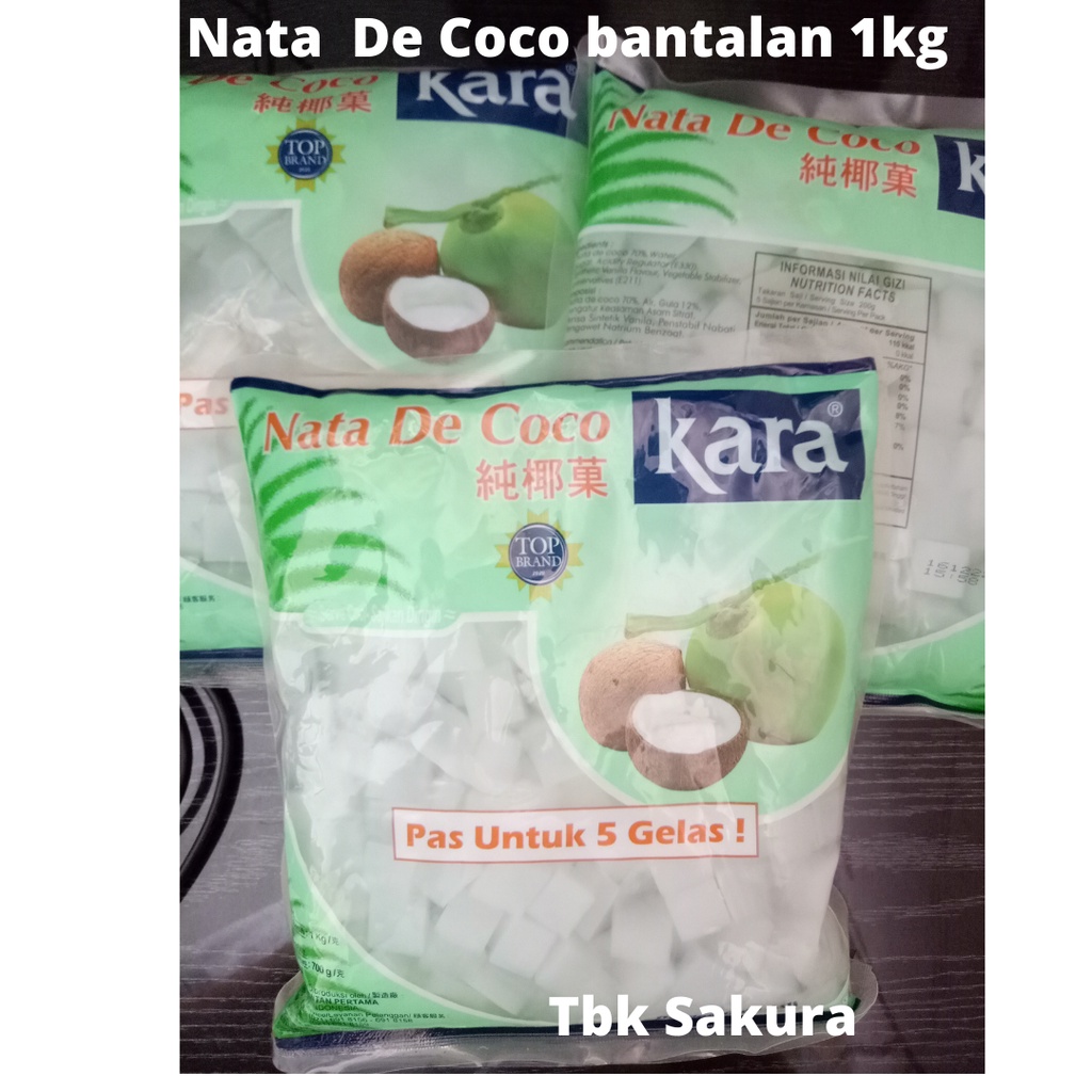 

Nata De Coco DADU 1kg Bantal / Natadecoco