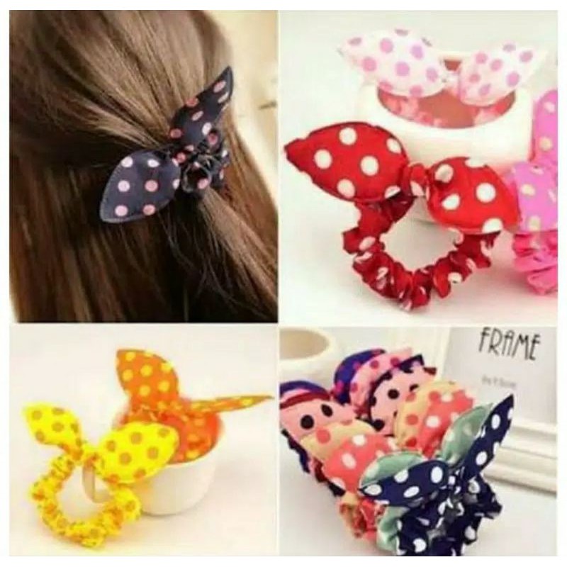 12pcs IKAT RAMBUT CHIBI KUNCIR CHIBI GROSIR
