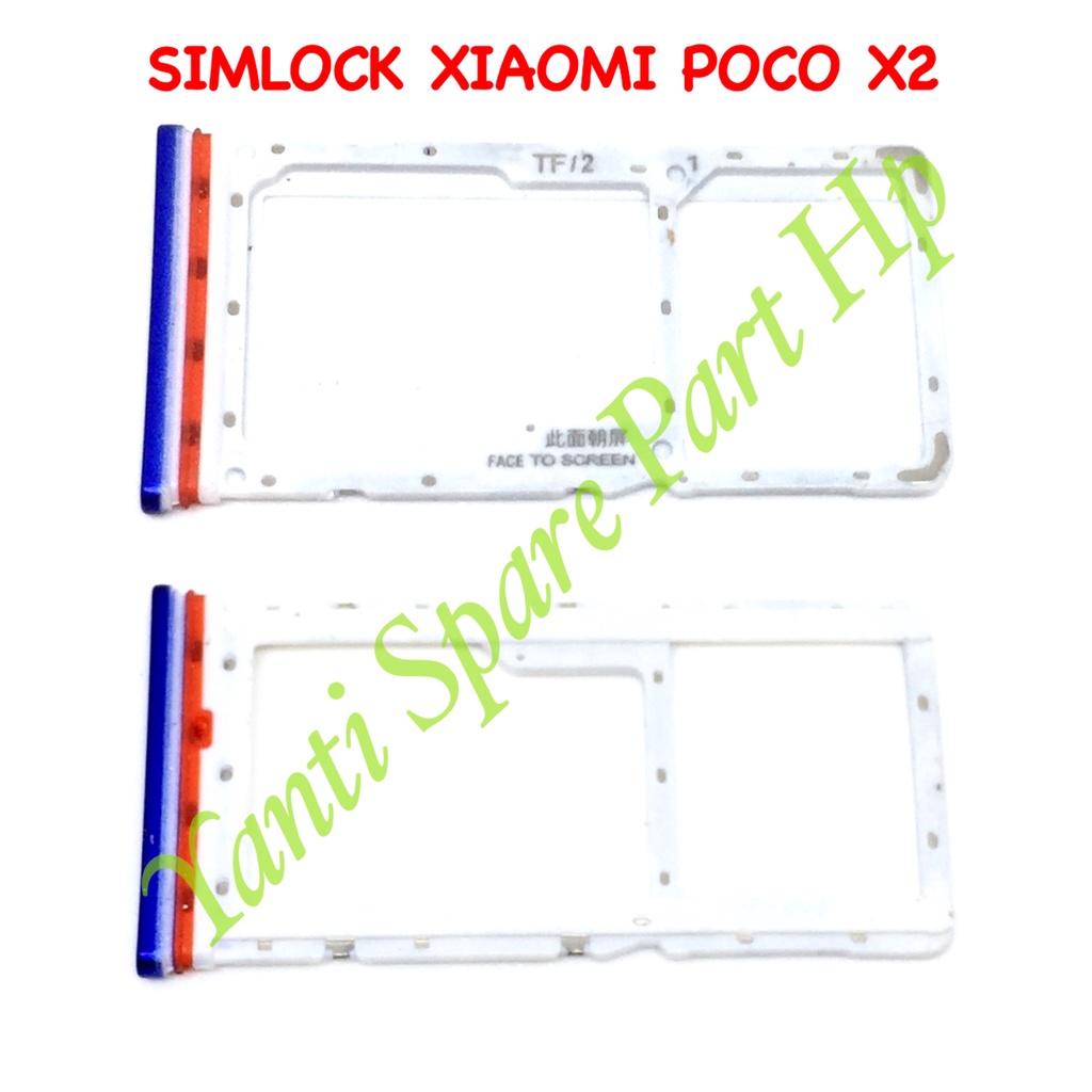 Simtray Sim Lock Xiaomi Poco X2 Redmi K30 Original Terlaris New