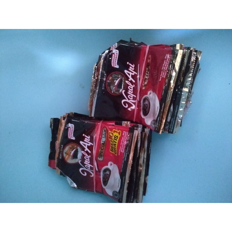 

25 bungkus kopi kapal api untuk kerajinan/diy
