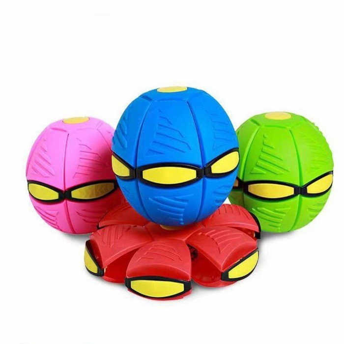 Non LED Magic Ball Ufo Deformation Mainan Bola Lempar Magic Ufo Ball Grosir