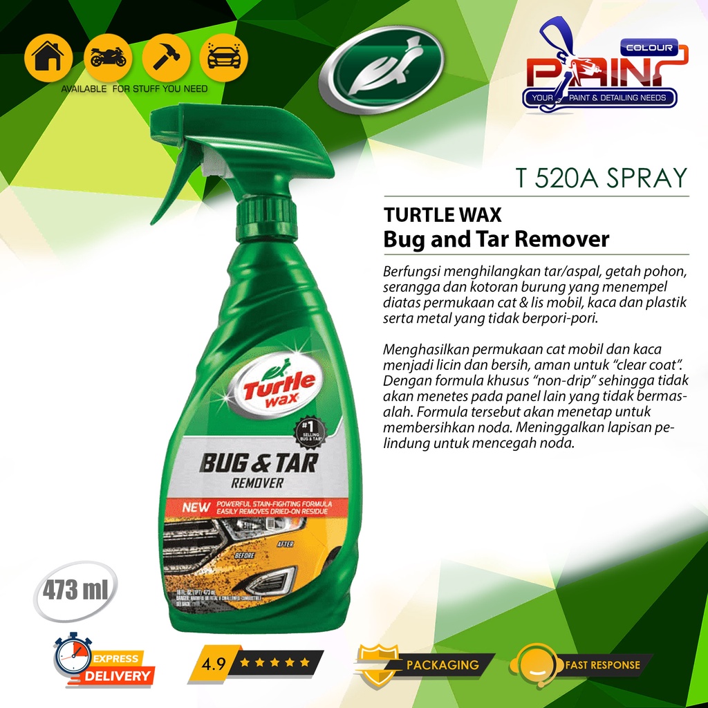 Turtle Wax BUG &amp; TAR REMOVER ASPAL 473 mL