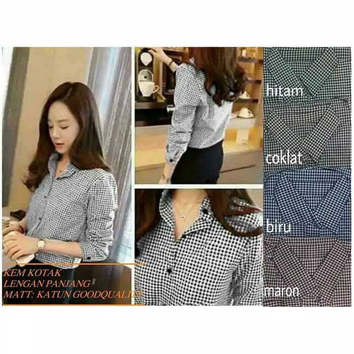 BAJU ATASAN WANITA BAJU BLOUSE WANITA KEMEJA WANITA PROMO