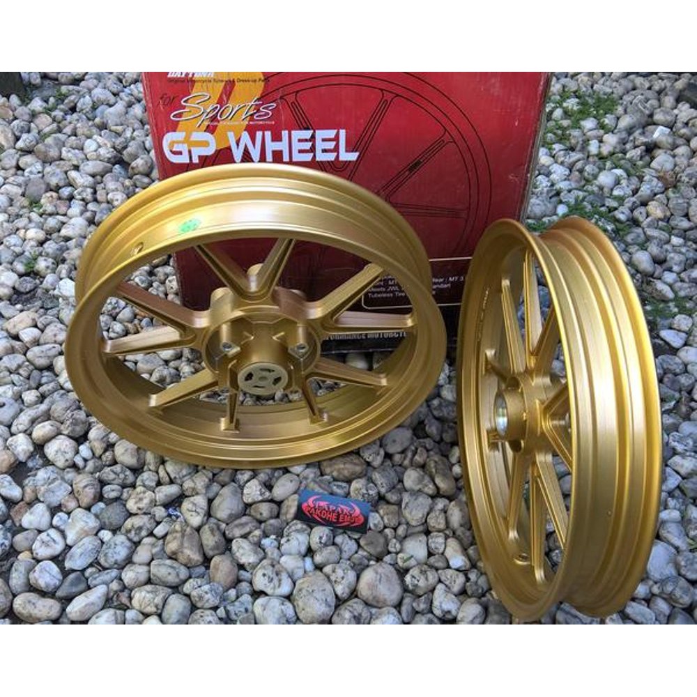 VELG / VELK HONDA TIGER REVO DAYTONA GP WHEEL ORIGINAL JAPAN ( Uk 17 / 250 / 350 ) LAPAK P