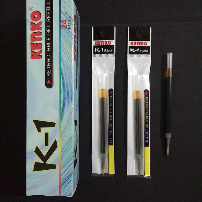 

Kenko Refill Gel Pen K-1 - Hitam ( 1 Pack - 24 Pcs ) ( IRRA STORE )