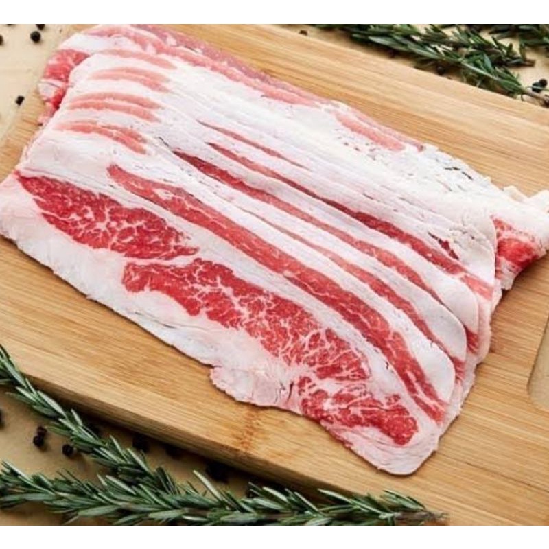 Daging beef Aust Shortplate Slice 500 gr
