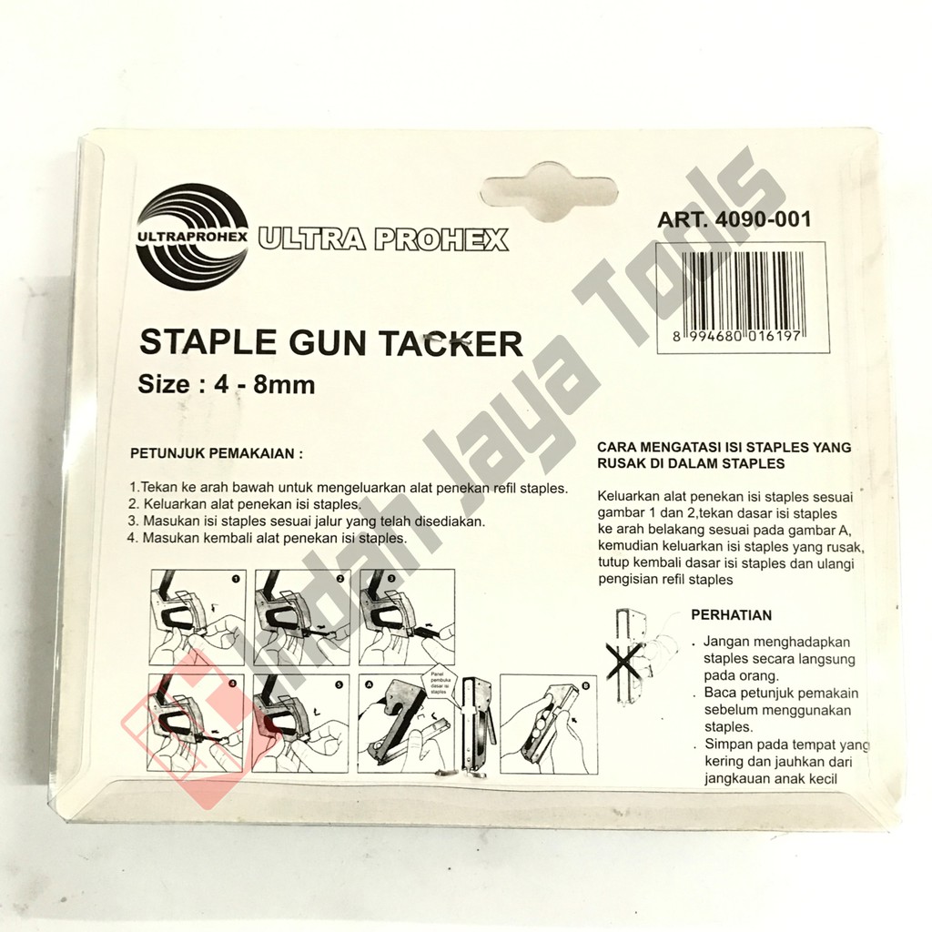 Staples Gun Tacker Prohex / Staple Jok Tembak Hekter
