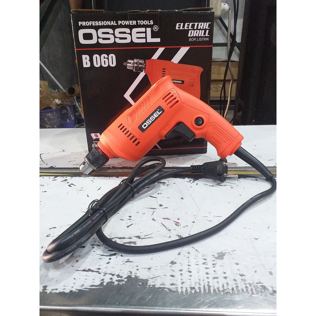 MESIN BOR 10 MM BT 060 OSSEL MESIN BOR TANGAN BOR LISTRIK 13MM
