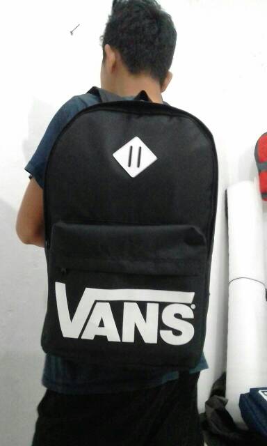 TAS RANSEL DISTRO VANS TASSEKOLAH/KULIAH/WEEKEND DLL