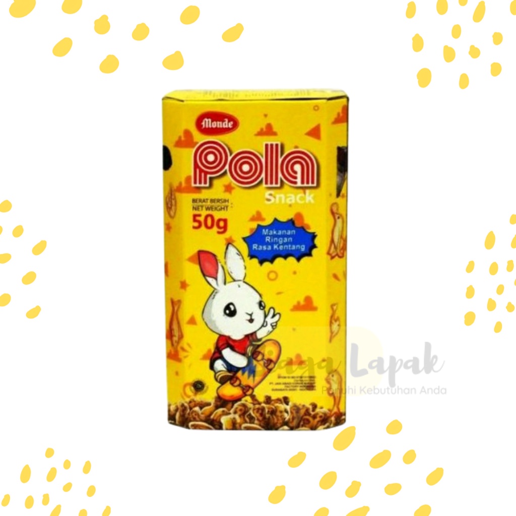 Pola Snack Monde Biskuit Rasa Kentang 50gr