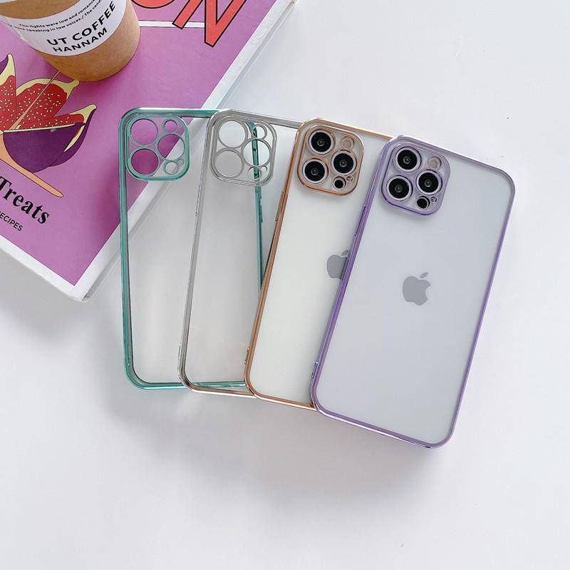 Soft Case TPU Transparan Cover iPhone 13 12 11 Pro MAX Mini X XS MAX XR SE 2022 2020 6 6s 7 8 Plus