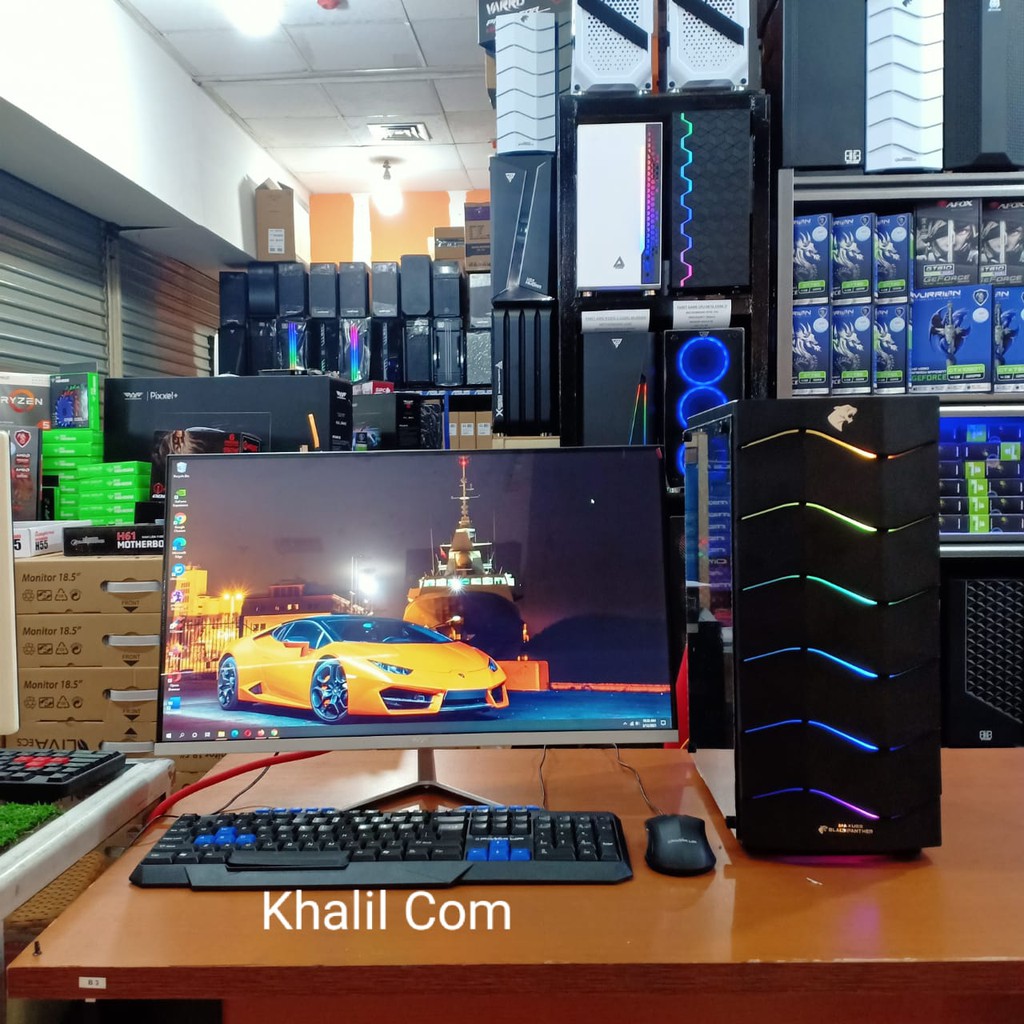 Pc Rakitan Core i7 3770  Vga 2 Gb  Hdd 1 Tb  Monitor 24 Inch Full New &amp; Garansi 1 Tahun