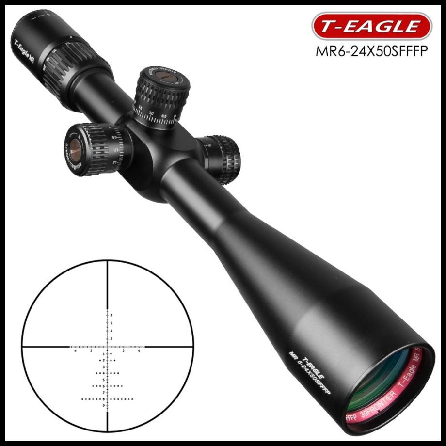 Open Cod Teleskop T Eagle Mr 6-24X50 Ffp Terbaru