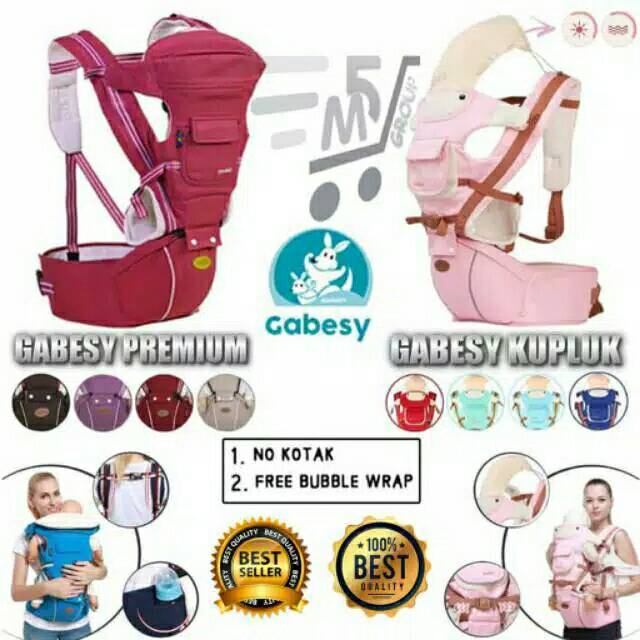 Gendongan Bayi Hipseat Gabesy HighQuality  (READY JOGJA)