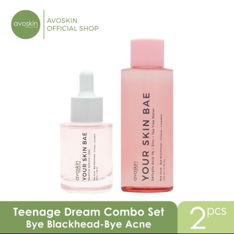 AVOSKIN YSB Your Skin Bae Salicylic Acid 1% + Zinc + Tea Tree Water Serum Toner