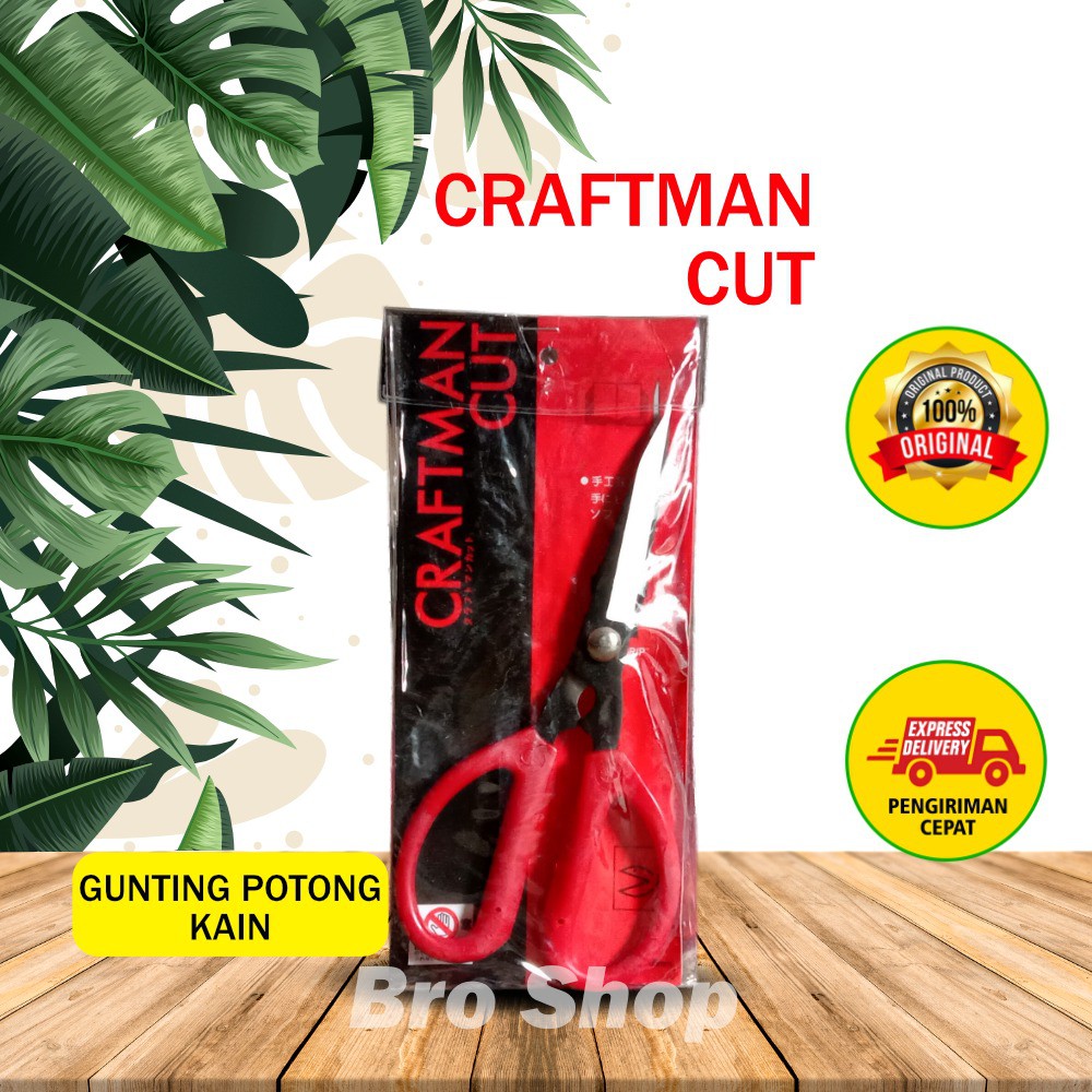 

Gunting Potong Bahan Kain Craftman Cut 8 / Gunting Tailor Ukuran 8