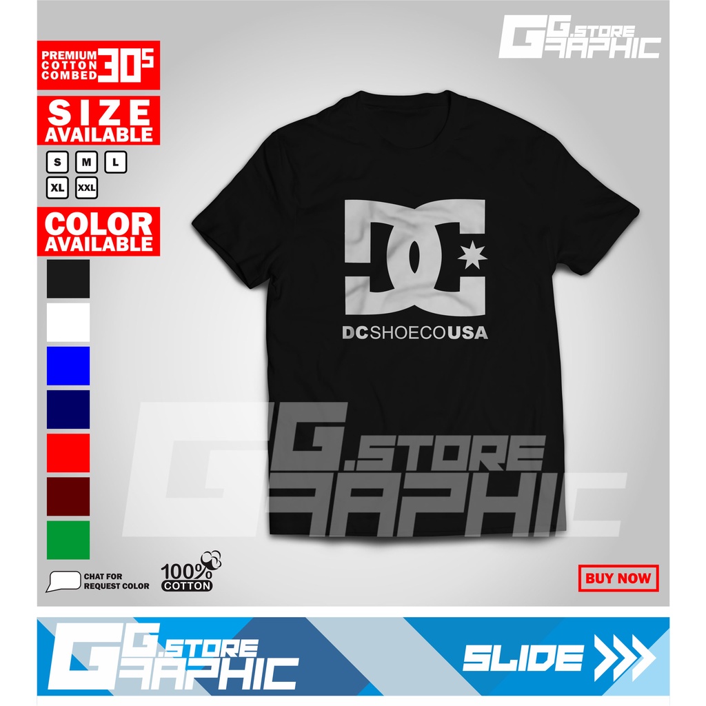 Kaos DCShoecoUSA Murah