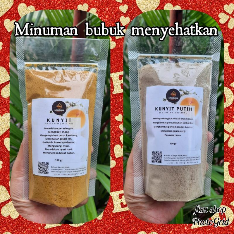 

Jamu serbuk kunyit