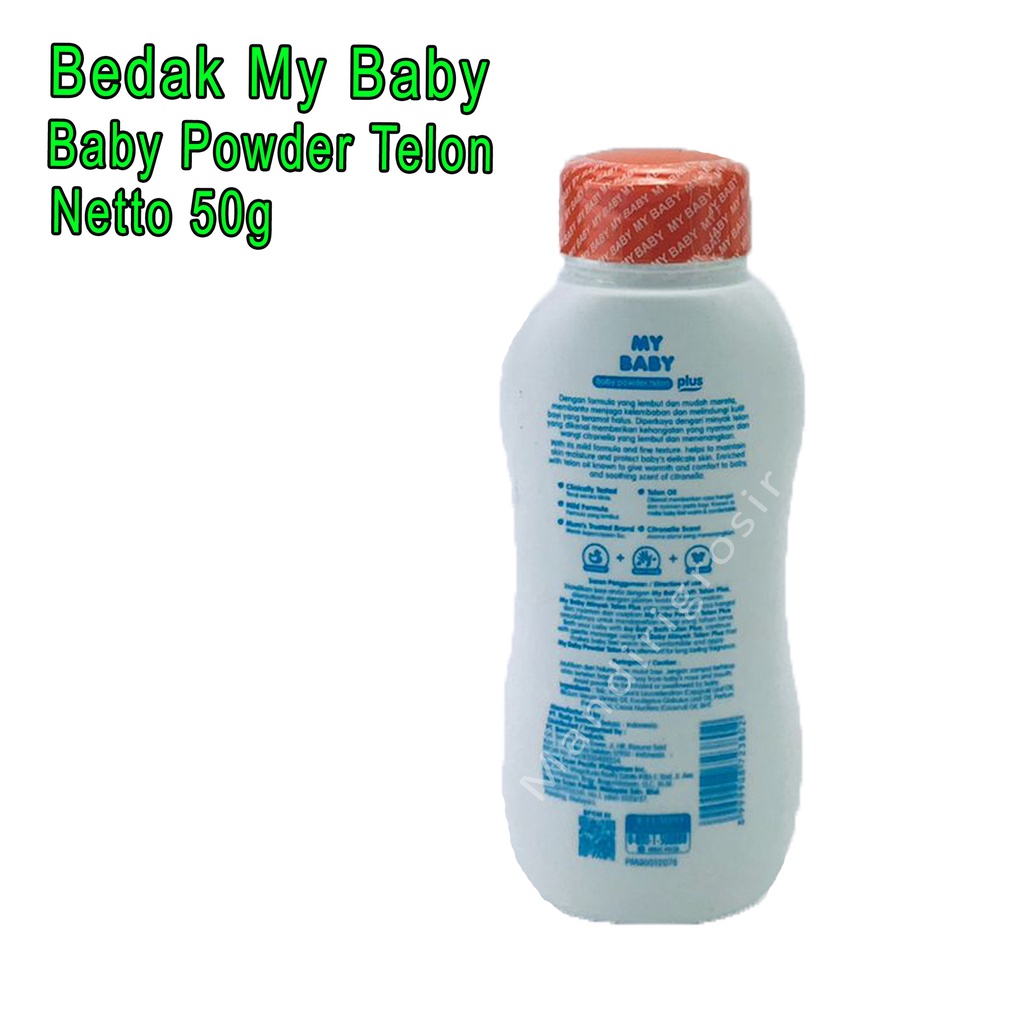 Baby Powder Telon *My Baby * Bedak Baby * 50g