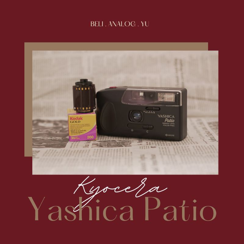 Kamera Analog Kyocera Yashica Patio