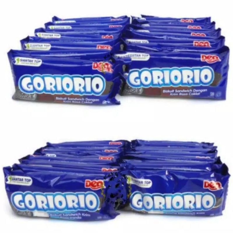 

Goriorio Vanilla 1 pack - 20
