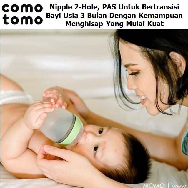 Comotomo 250ml TWIN Pack Botol Susu Bayi (Kemasan 2 Botol)