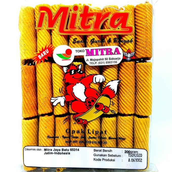 

Open Ds] Mitra Opak Lipat 200Gr | Keripik Matang Manis Gulung Khas Pasuruan