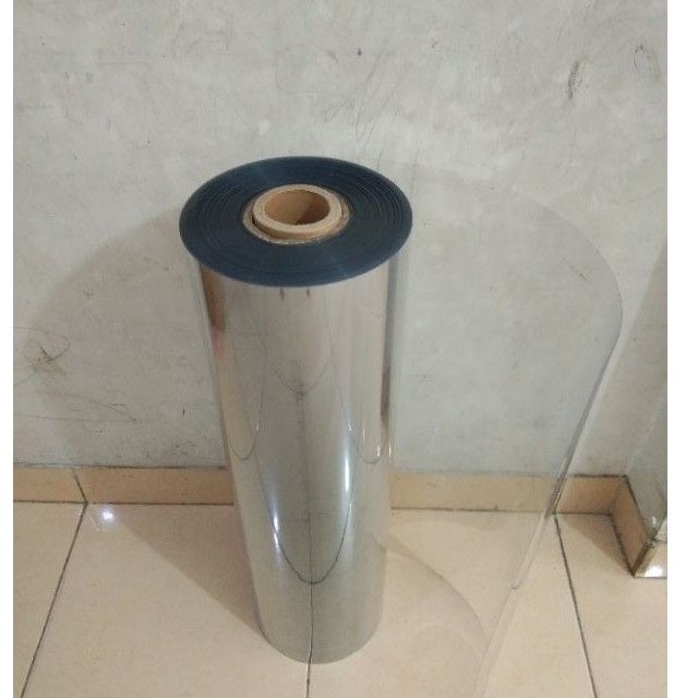 plastik pvc mika rigid lebar 70cm x 1meter tebal 0.25mm