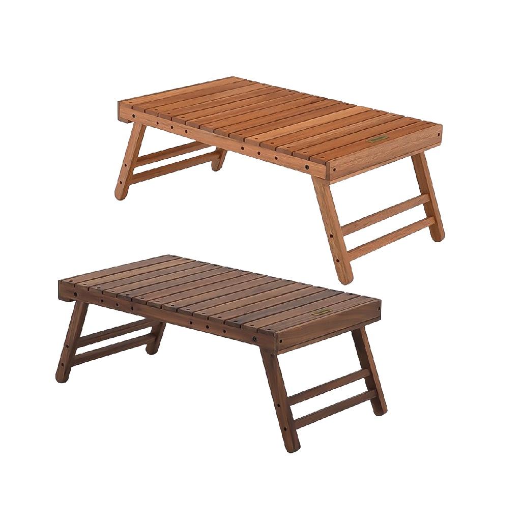Meja Lipat Kayu Naturehike NH20JJ031 Camping Wood Folding Table