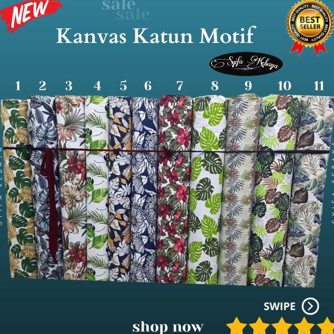 kain kanvas motif. kain canvas motif. kain kanvas. bahan meteran