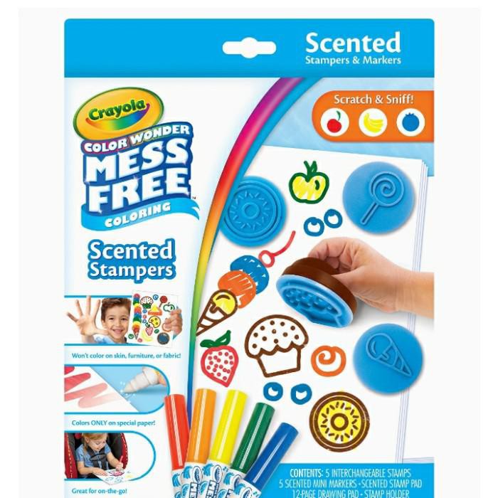 

Art / Crayola Color Wonder Mess Free Scented Stampers And Markers