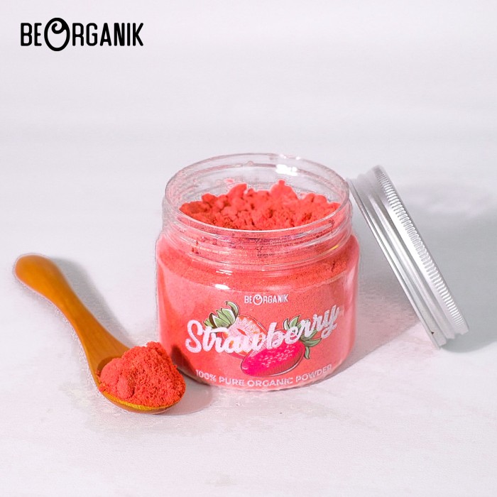 

KUALITAS TERBAIK - BEORGANIK PURE STRAWBERRY POWDER / 100% BUBUK STROBERI MURNI 80GR