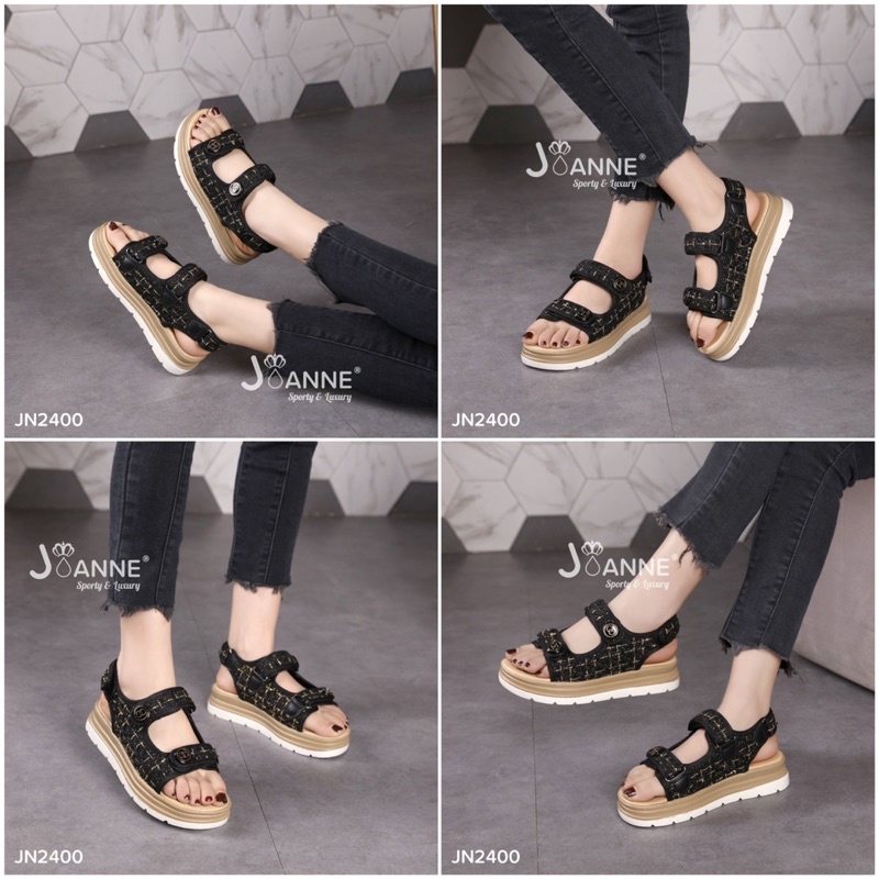 RESTOCK!! [ORIGINAL] JOANNE Wedges Sepatu Gunung Sandal Wanita #JN2400