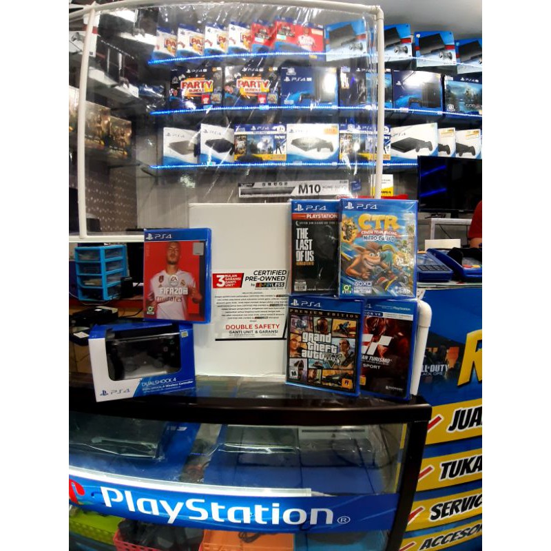 PS4 FAT 500GB/1TB Bonus kaset atau fullgame