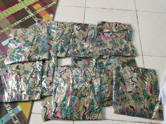 Bisa Dibeli Terpisah Hem Dress Batik