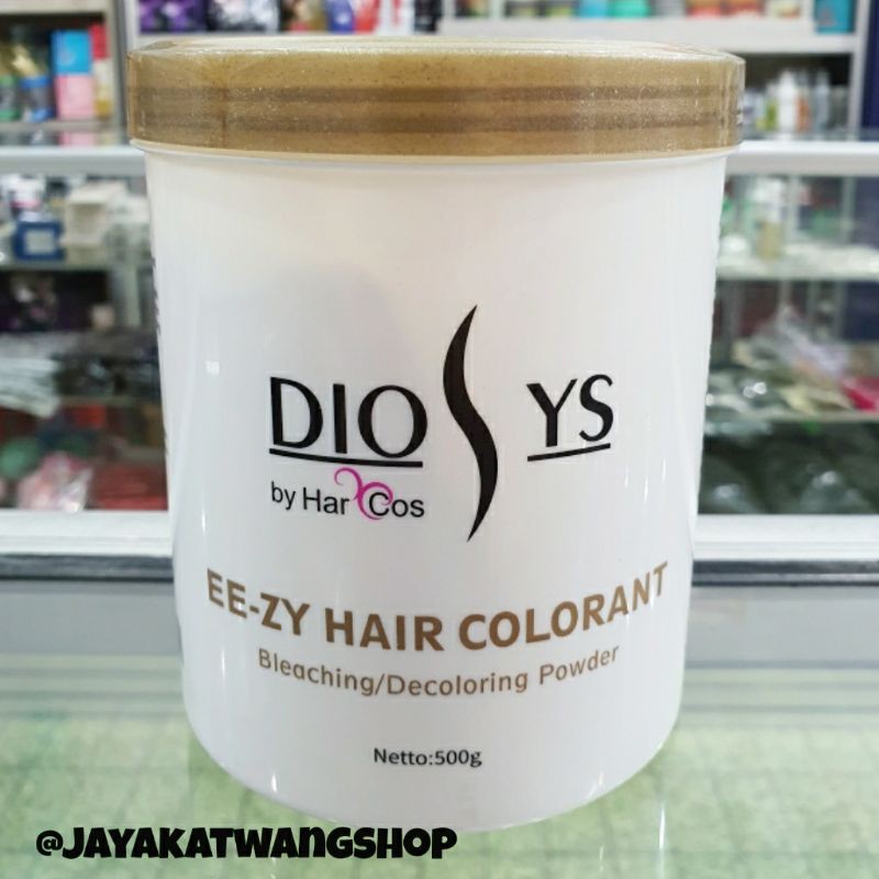 DIOSYS EE-ZY Hair Colorant Bleaching Pot 500 gr | Decoloring Powder Diosis | Dyosis