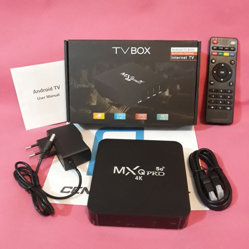 Android TV Box Smart TVBox MXQ Pro 4K Android RAM 1GB ROM 8GB ORIGINAL