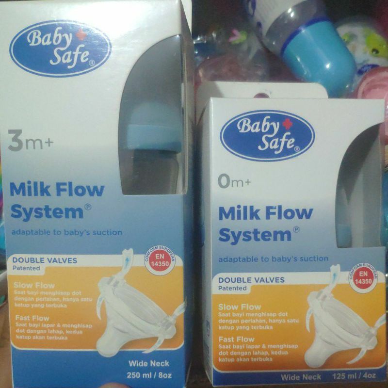 babysafe botol susu wideneck WN001 WN002