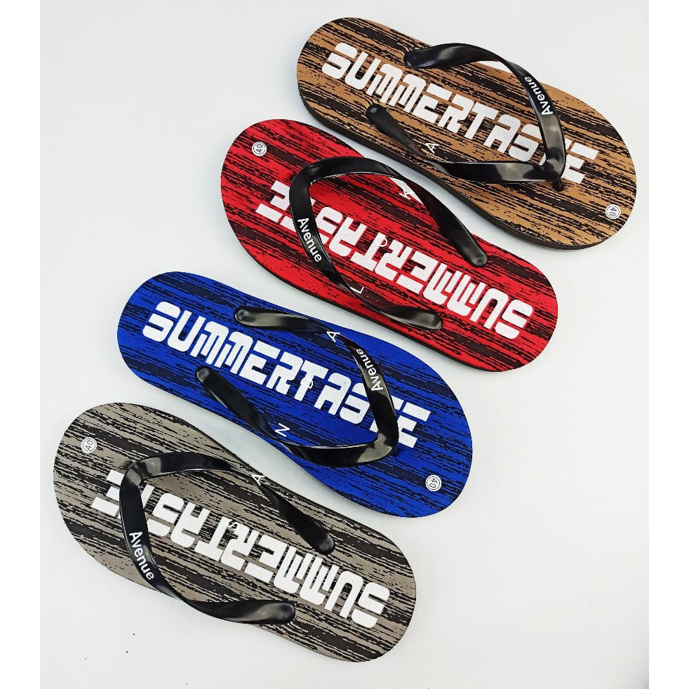 Sandal Jepit Pria Summertaste Avenue | Sendal Distro Surfing Casual | Sandal Jepit