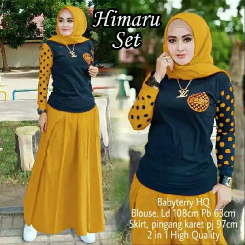 XVC -Stelan Himaru/Set Himaru/Stela Himaru Rok/Stelan himaru kulot