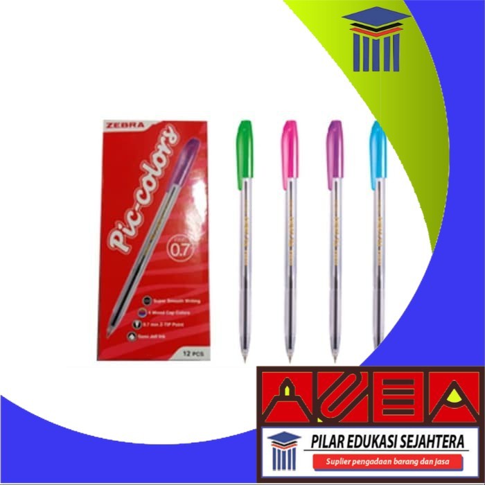 

BOLPEN / PULPEN PICCOLORS 0.7 (1 PACK) MURAH