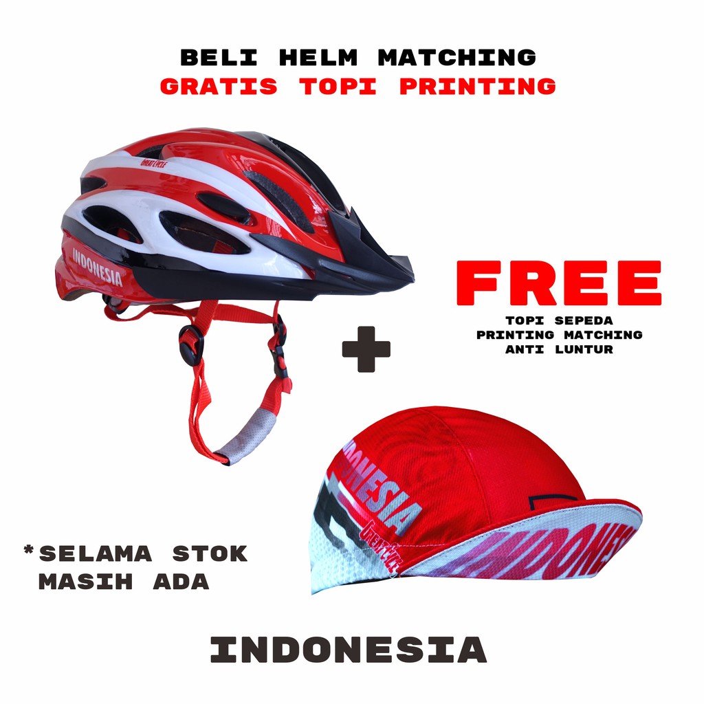 Jersey Sepeda Helm Sepeda Singletrek Indonesia Set