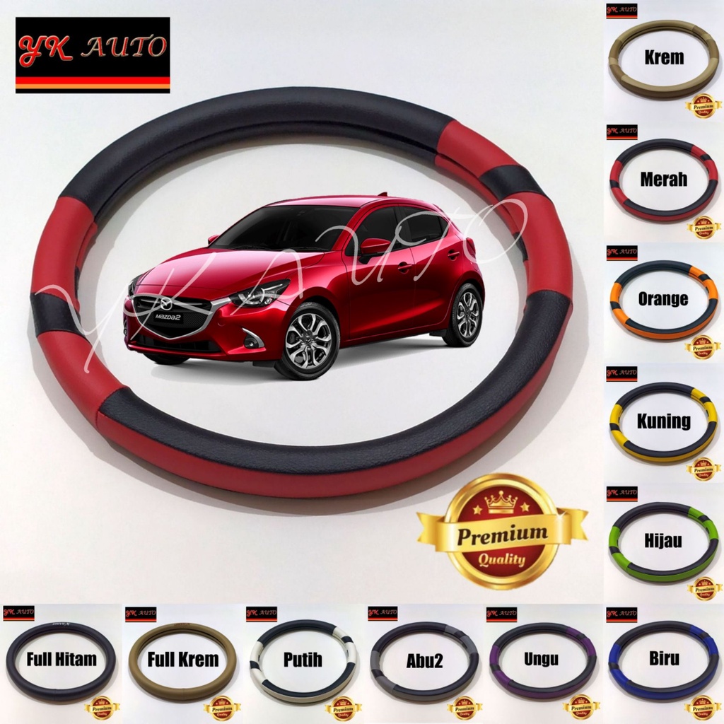 Cover Stir Mazda 2 Sarung Setir Mazda2 Cover Steer Mazda 2 DX