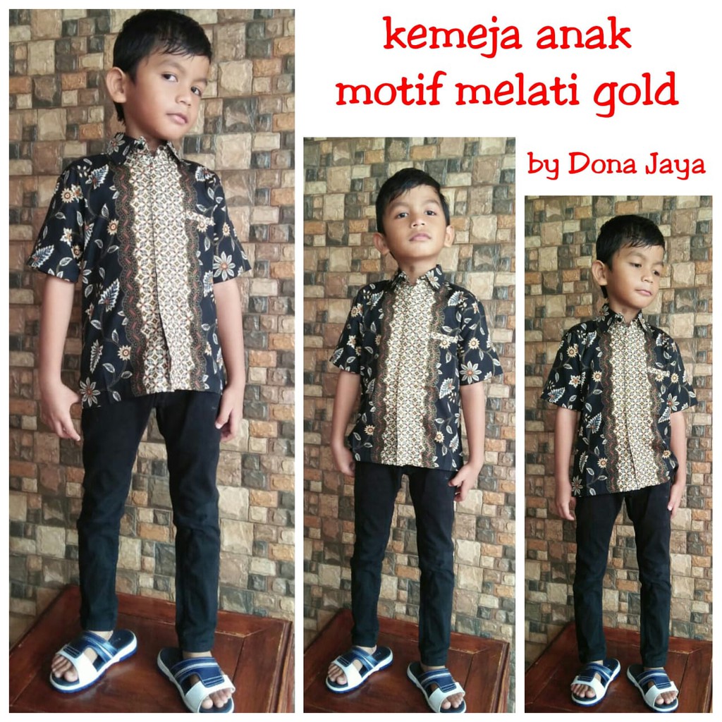 Kemeja Batik Anak Aneka Pilihan Motif