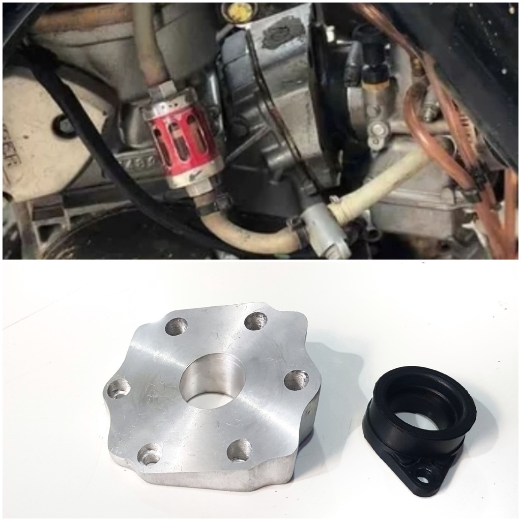 Intake Manifold Ninja GTX Miring Gasratrack Motocross Manipol