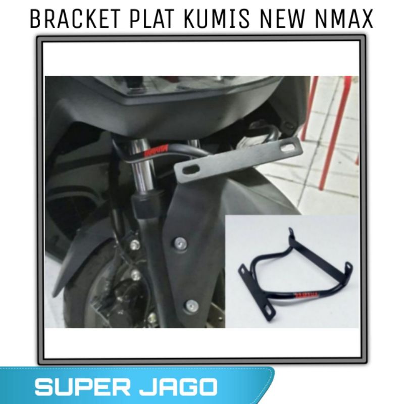 Jual Bracket Breket Dudukan Tempat Plat Nomor All New Nmax